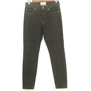 Women's Everlane High-Rise Skinny Jeans in Dark Indigo RN#139393 in Size 27 Reg